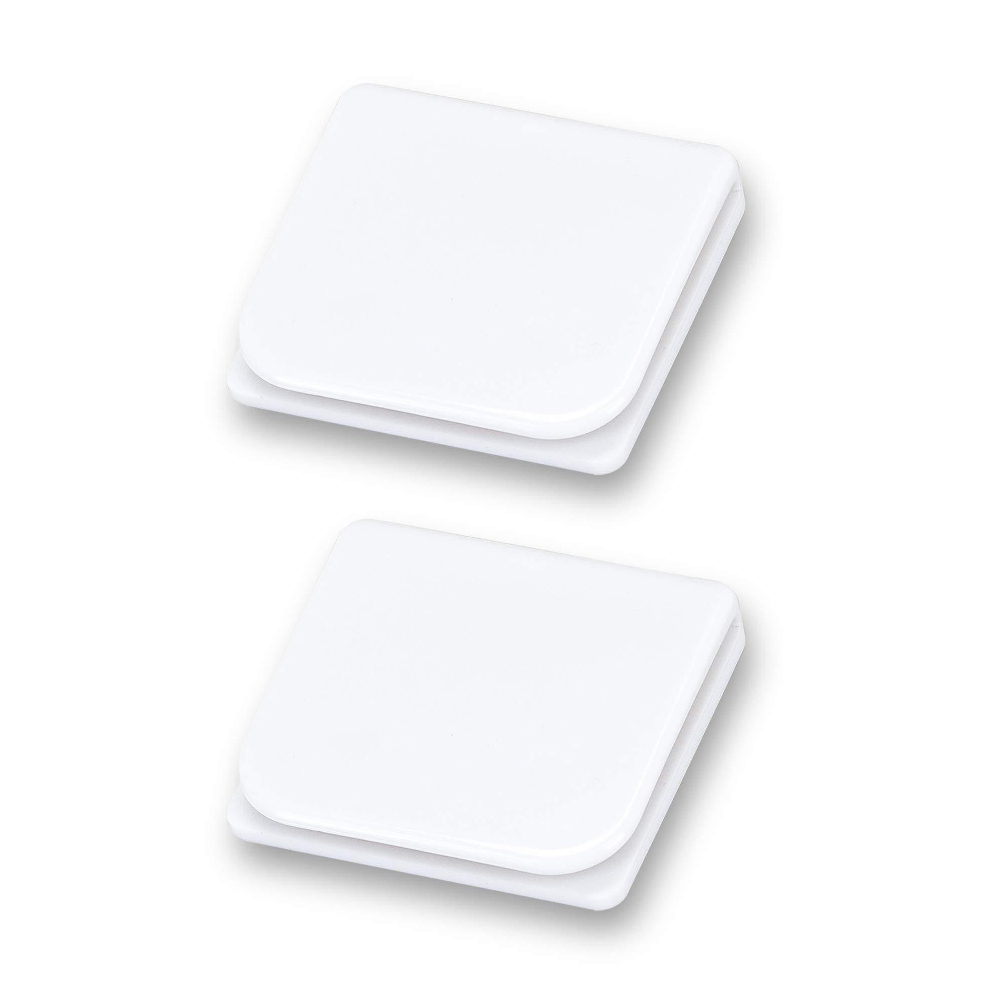 Shower Curtain Clips, Beda Home 2 Pieces Shower Splash Guard, Wind-Proof Self Adhesive Shower Curtain Clips, Avoid Slippy Floor Bath Guard(2PK)