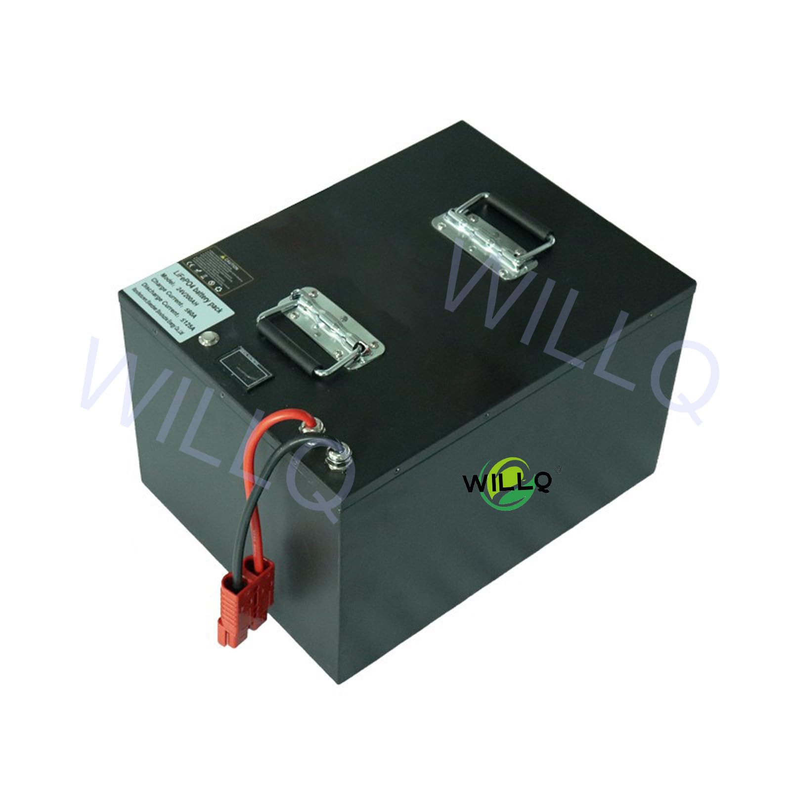 Akumulator LiFePO4 24V Akumulator litowy 24V 200Ah 5120Wh Wbudowany BMS zasilania pojazdów rekreacyjnych/łodzi/systemów zasilania słonecznego/domowego magazynowania energii