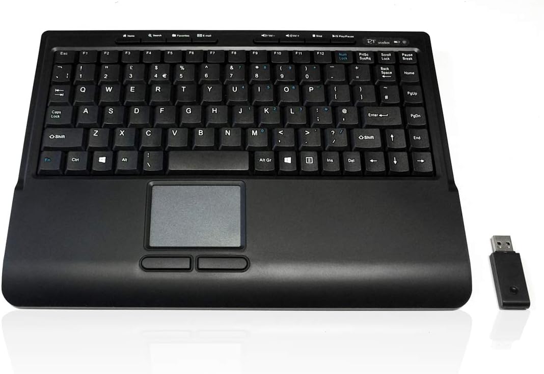 540 RF - Wireless 2.4GHz RF Multimedia Mini Keyboard with Touchpad