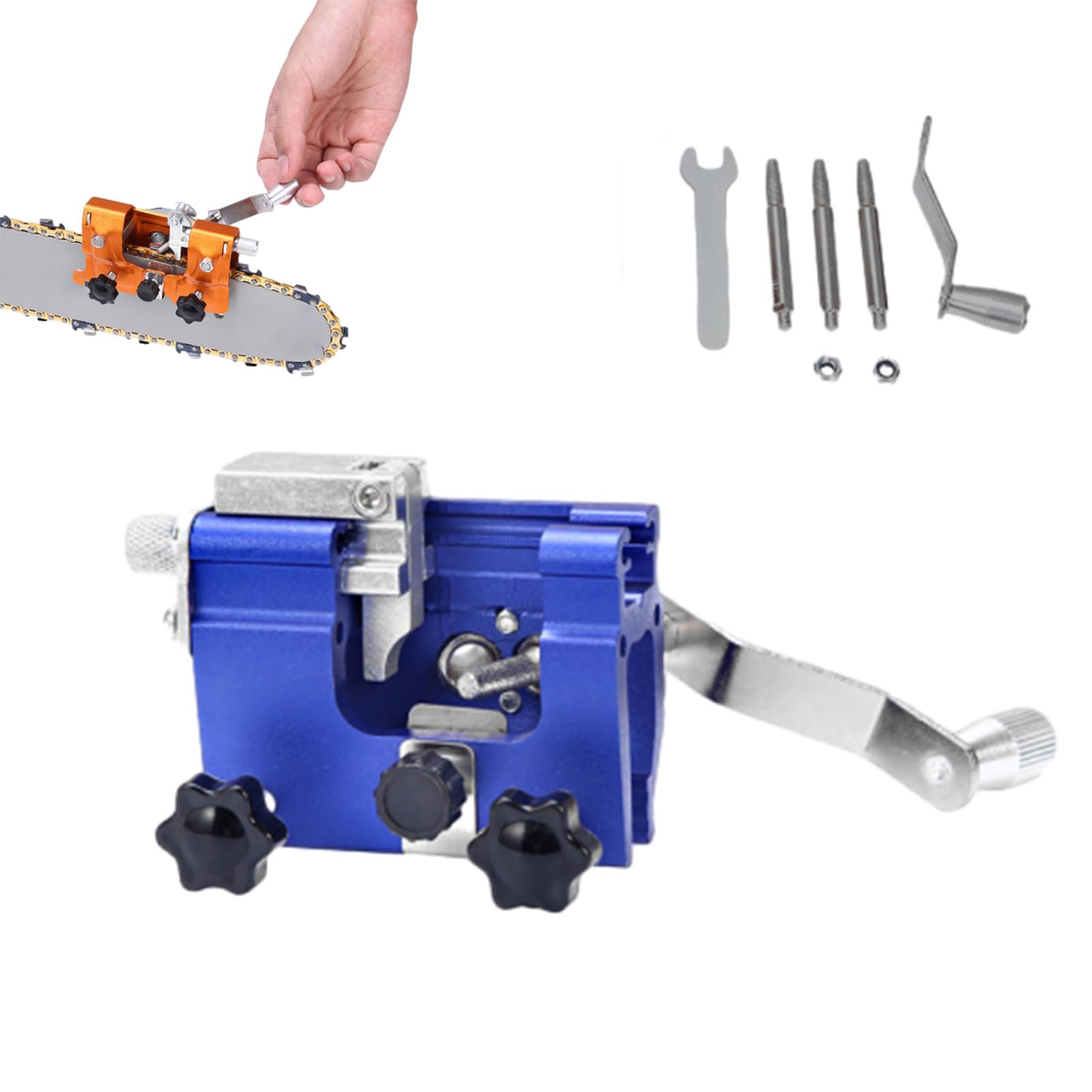 希少✨ハンドメイド✨SCHURR　PROFI　電鍵　ULTRA　CHAMPIMN Amazon.com: Klampero Chain Sharpener, Chainsaw Sharpener, Portable