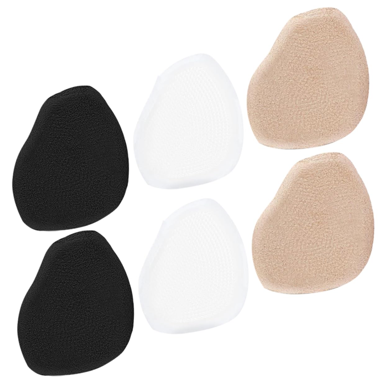 minkissy 15paare Gel Vorfußpolster Für Damen Anti-rutsch Einlegesohlen Für High Heels Weiche Fußkissen Zur Schmerzlinderung Transparent Für Langes Stehen Und Tanzen