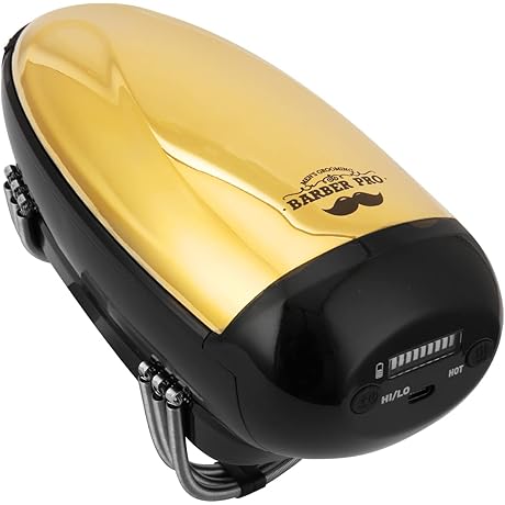 Barber Hand Massager: Cordless USB Massager for Neck, Legs, Hands