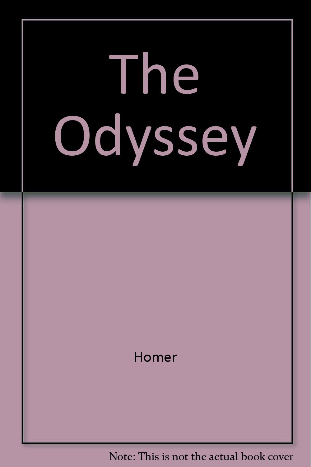 Cover of The Odyssey by Homer