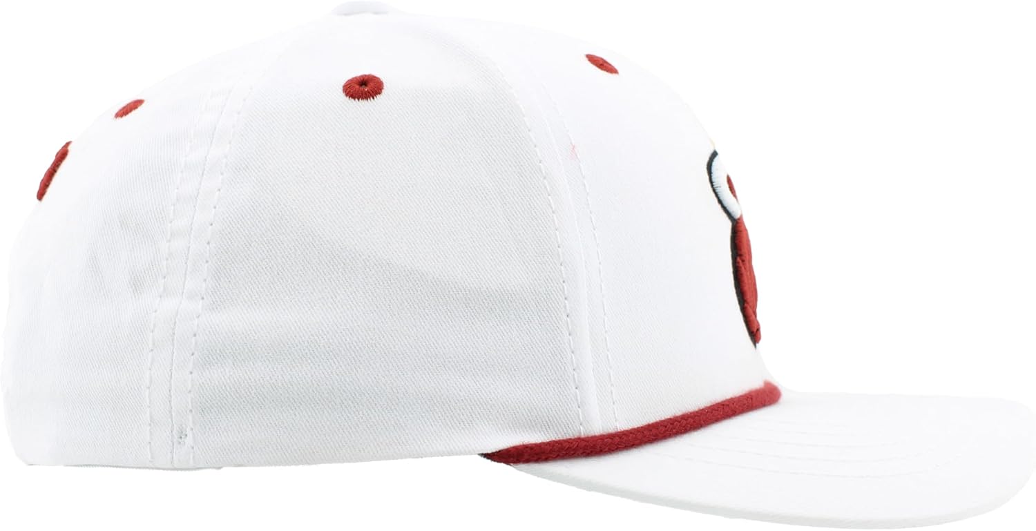 ZHATS NBA Unisex-Adult NBA Officially Licensed Rope Hat Snapback Memento White - Image 7