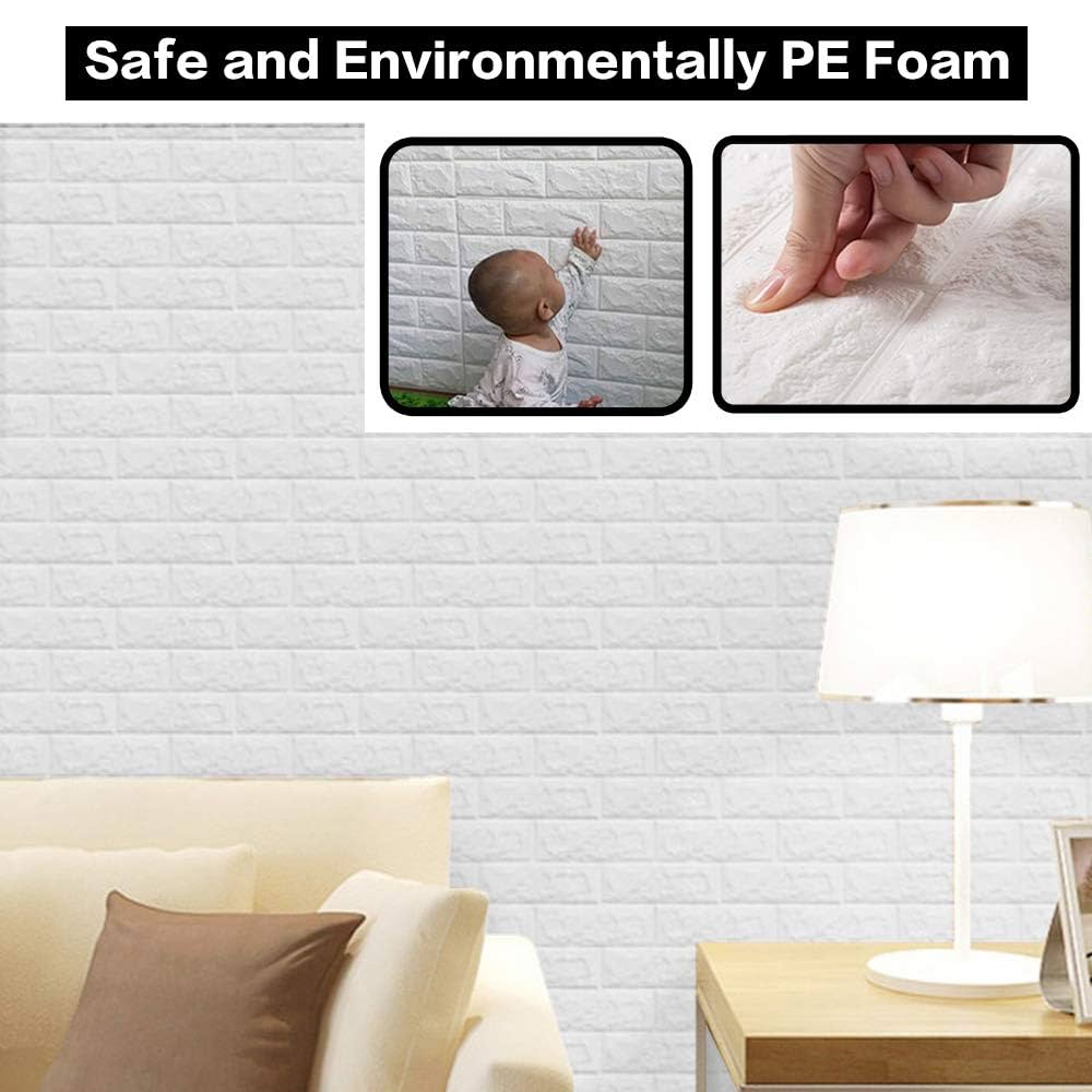 Amazon | Sodeno 3D壁紙 10枚セット クッションシート リメイク