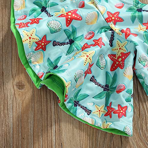 Toddler Girls Two Piece Bathing Suit Swimsuit Ruffle Oversized Sleeve Bowknont Cute Bikini 1-6 Years4