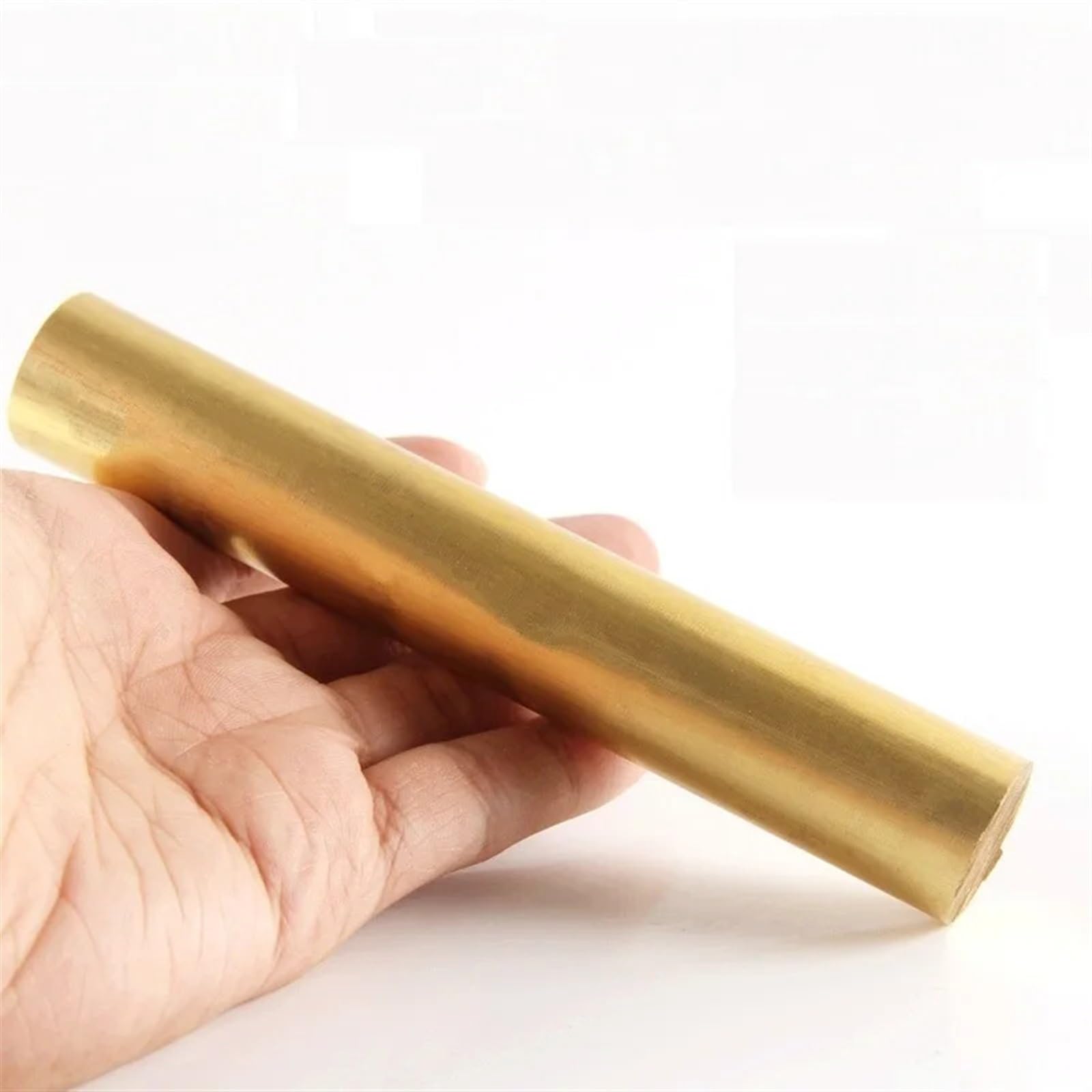 Barra tonda in ottone, utensile da taglio for tornio solido, barra di metallo lunga, taglio personalizzato, diametro di piegatura da 20 mm a 70 mm Materiale Grezzo(65x100mm)