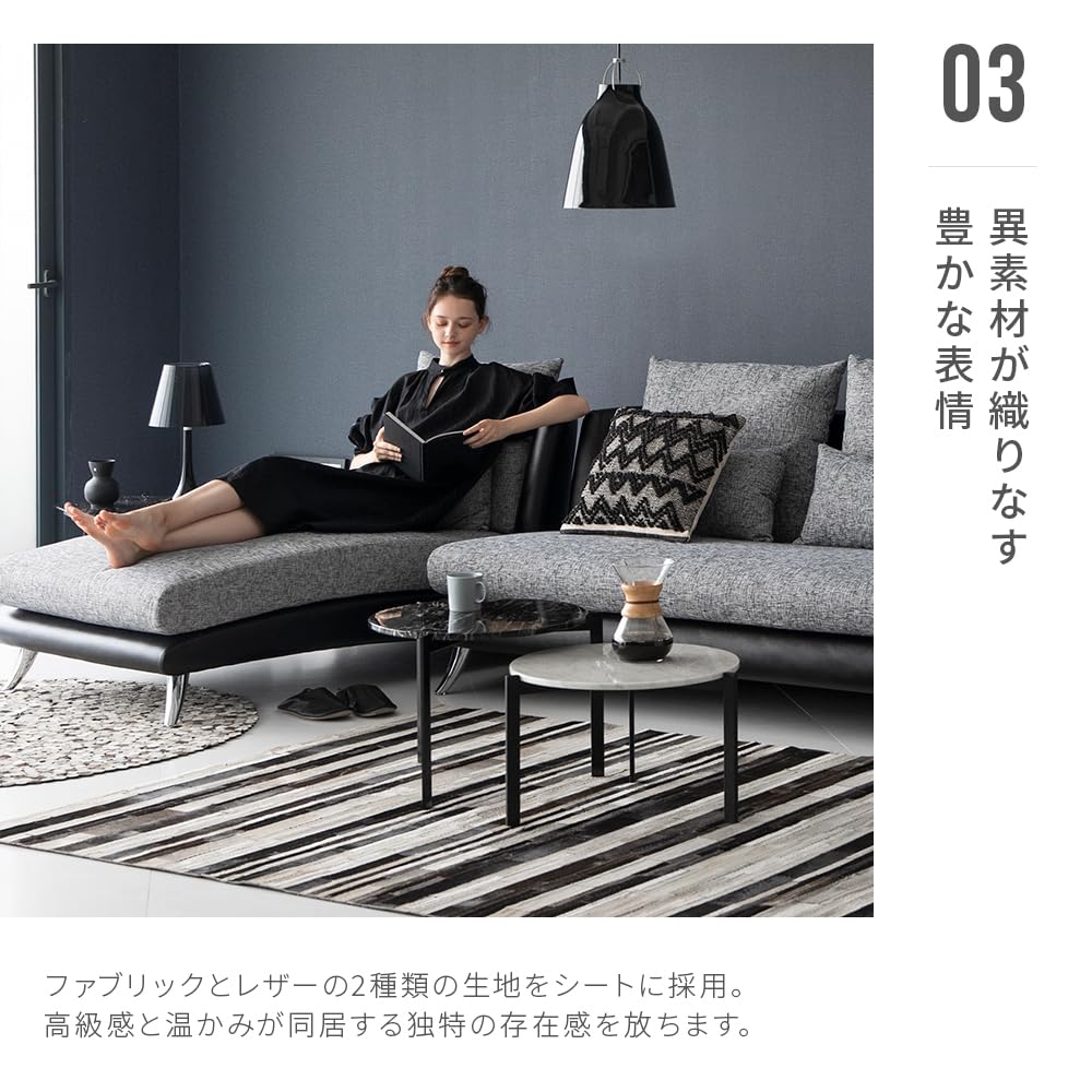 Amazon｜アルモニア (Armonia) ソファセット 4人掛け 幅251cm 【K-012 
