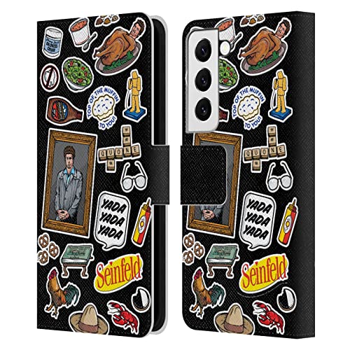 Seinfeld étui portefeuille pour Galaxy S22 avec fentes cartes et protection intégrale