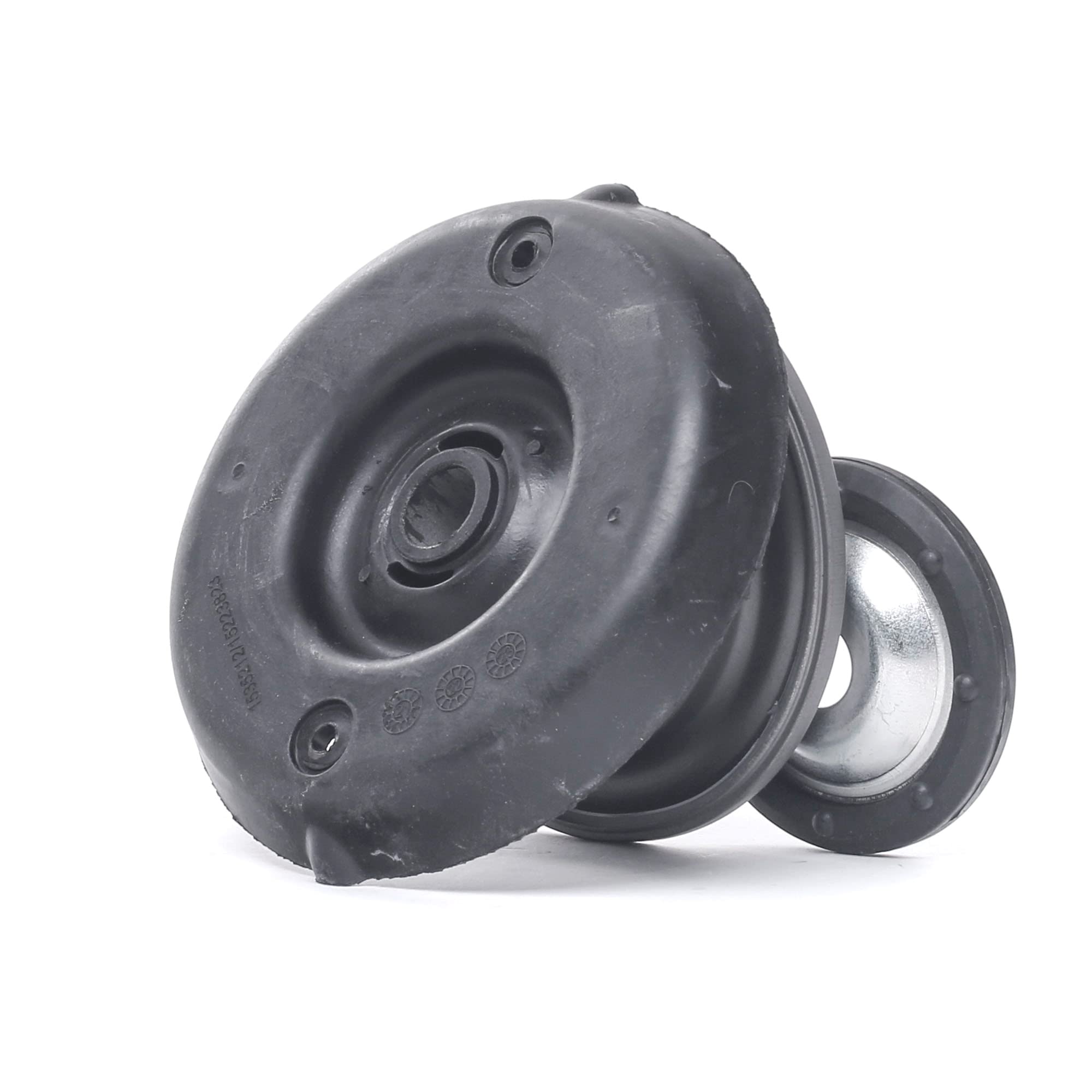 RIDEX 1180S0402 Coupelle d'amortisseur Avant Gauche Avant Droite avec cuvette de ressort avec roulement à billes Compatible avec PEUGEOT 206 3/5 portes 2A/C