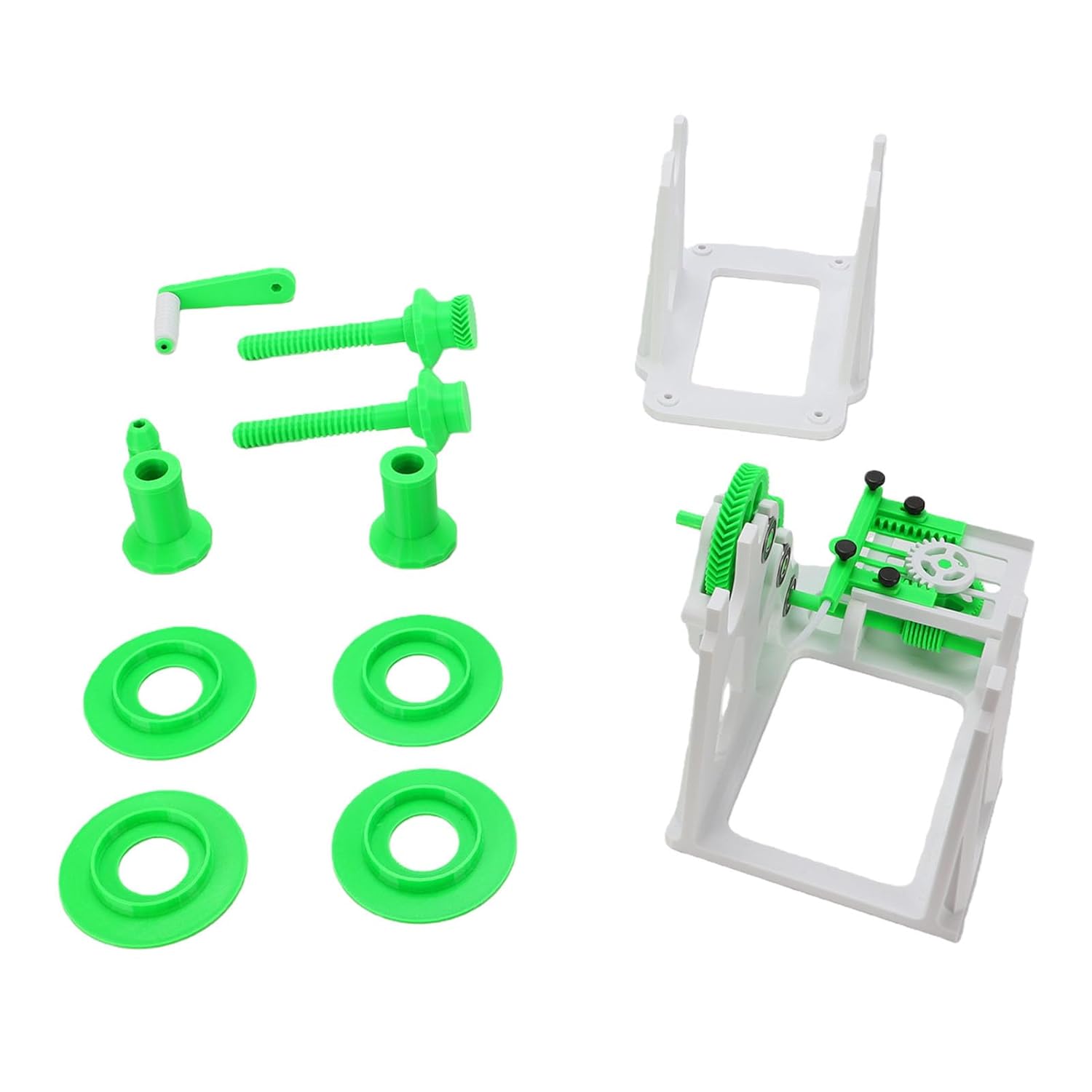 WALFRONT Filament Spool Winder for P1S P1P 3D Printer Filament Respooler Hand Cranked Rewinder Pre Assembled Thread Winder