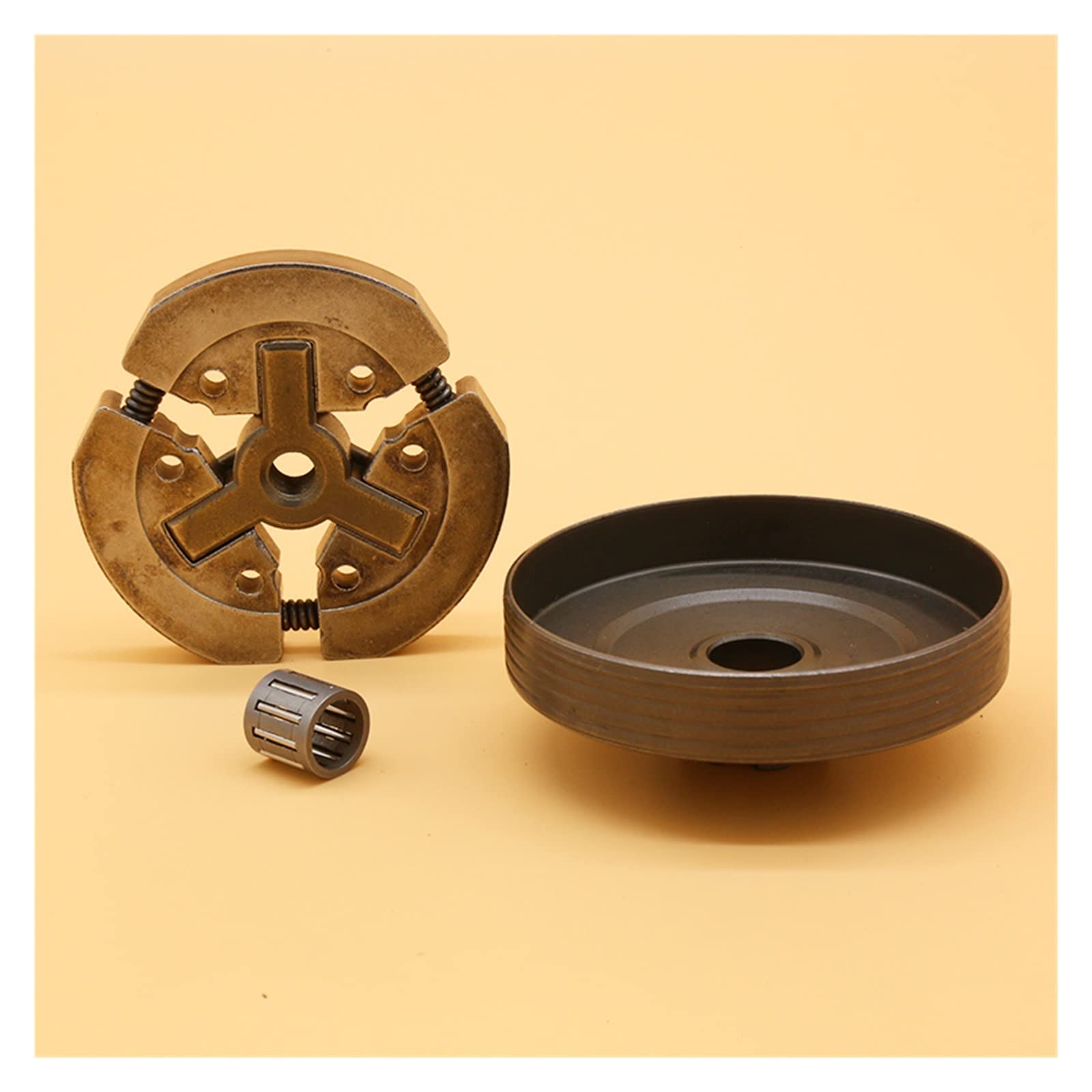ZEKICE Tambor de Embrague 3/8 y Embrague y cojinete de Agujas Compatible con Motosierra 3800 38CC repuestos
