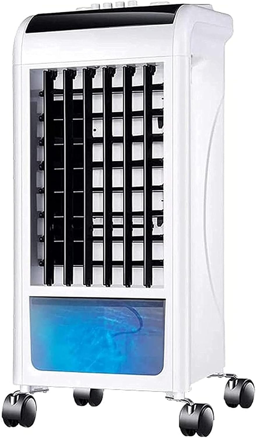 Portable Air Conditioner Cooler Evaporative Cooler Portable Evaporative Air Cooler Energy-Saving Mute for Both Hot and Cold Suitable for Home Bedroom Air Conditioner