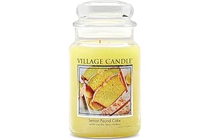 Yankee Candle Lemon Pound Cake Candle - Large Glass Apothecary Jar - 21.25 oz.