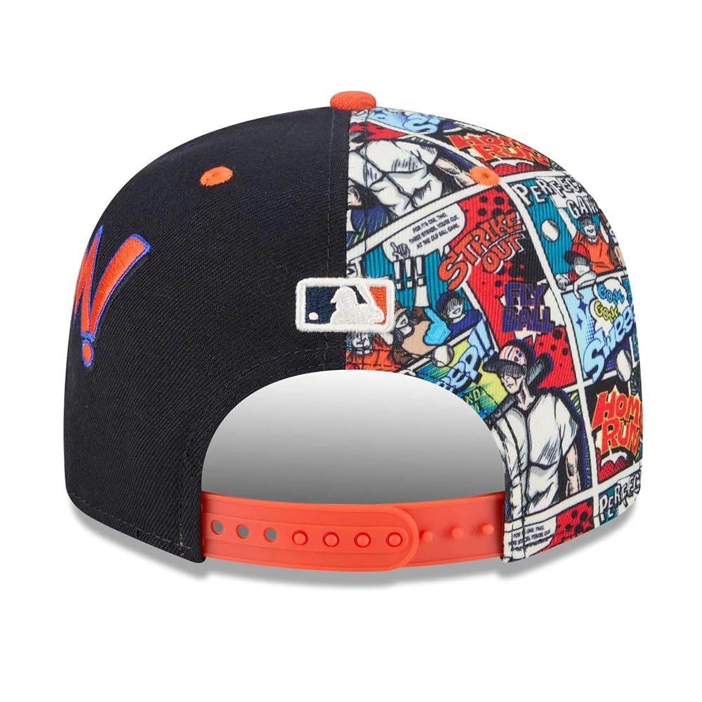 New Era Detroit Tigers 9FIFTY Diamond Hero Edition Snapback Cap Verstellbare Mütze Navy Blau Orange