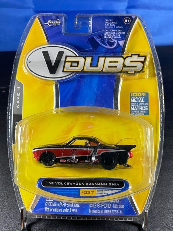 Amazon | Jada toys ジャダ 1/64 V DUBS 59 VOLKSWAGEN KARMANN GHIA