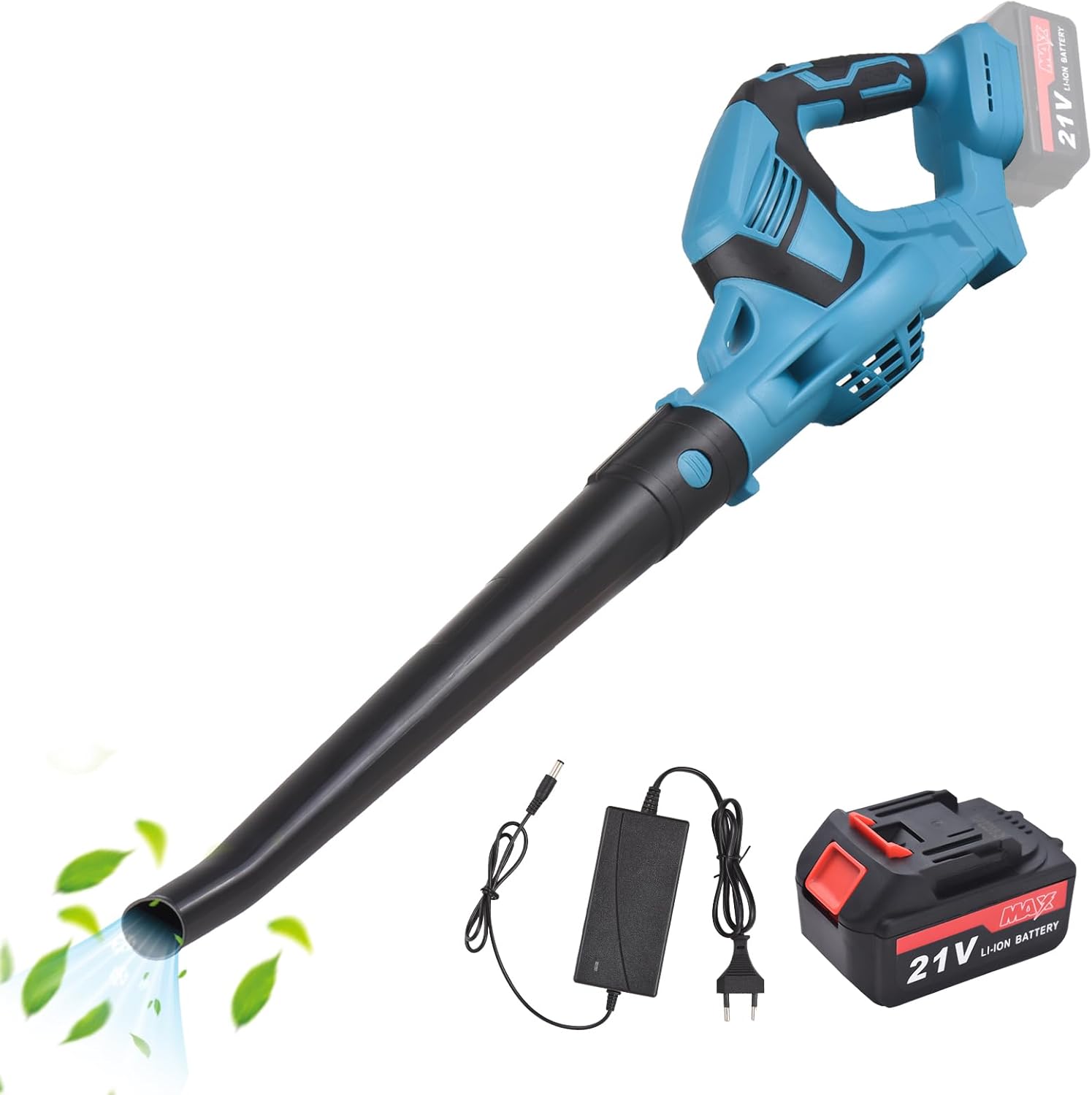 Namolit Cordless Leaf Blower 21V Battery Powered Leaf Blower for Lawn