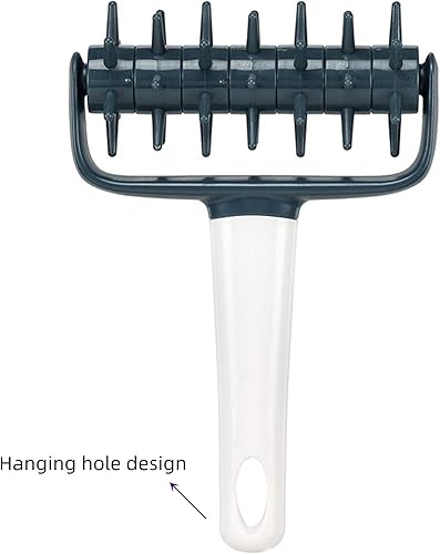 Miniatura 5 de Rodillo para masa de pizza, asesino de burbujas y ampollas, ahorrador de tiempo para hacer pizza en casa y cocina, accesorio de herramienta de