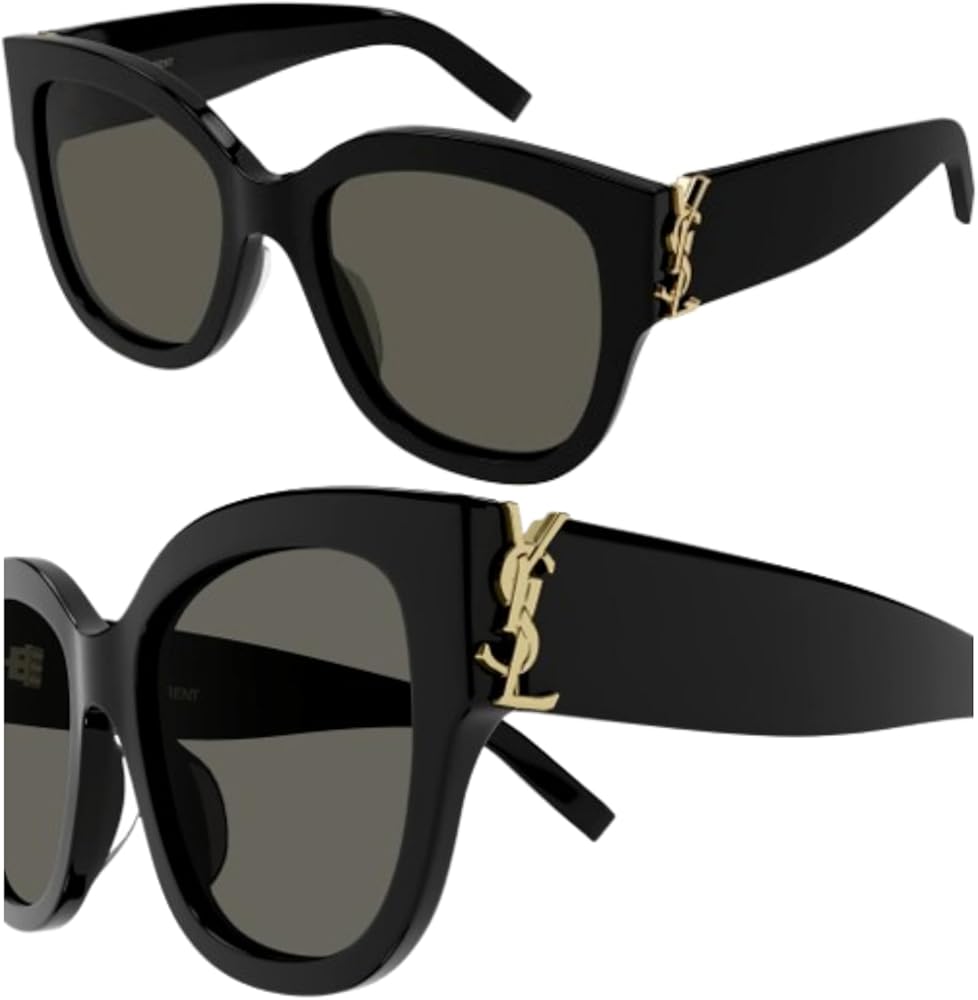 Amazon.com: SAINT LAURENT SL M95/F Square Shape Sunglasses With