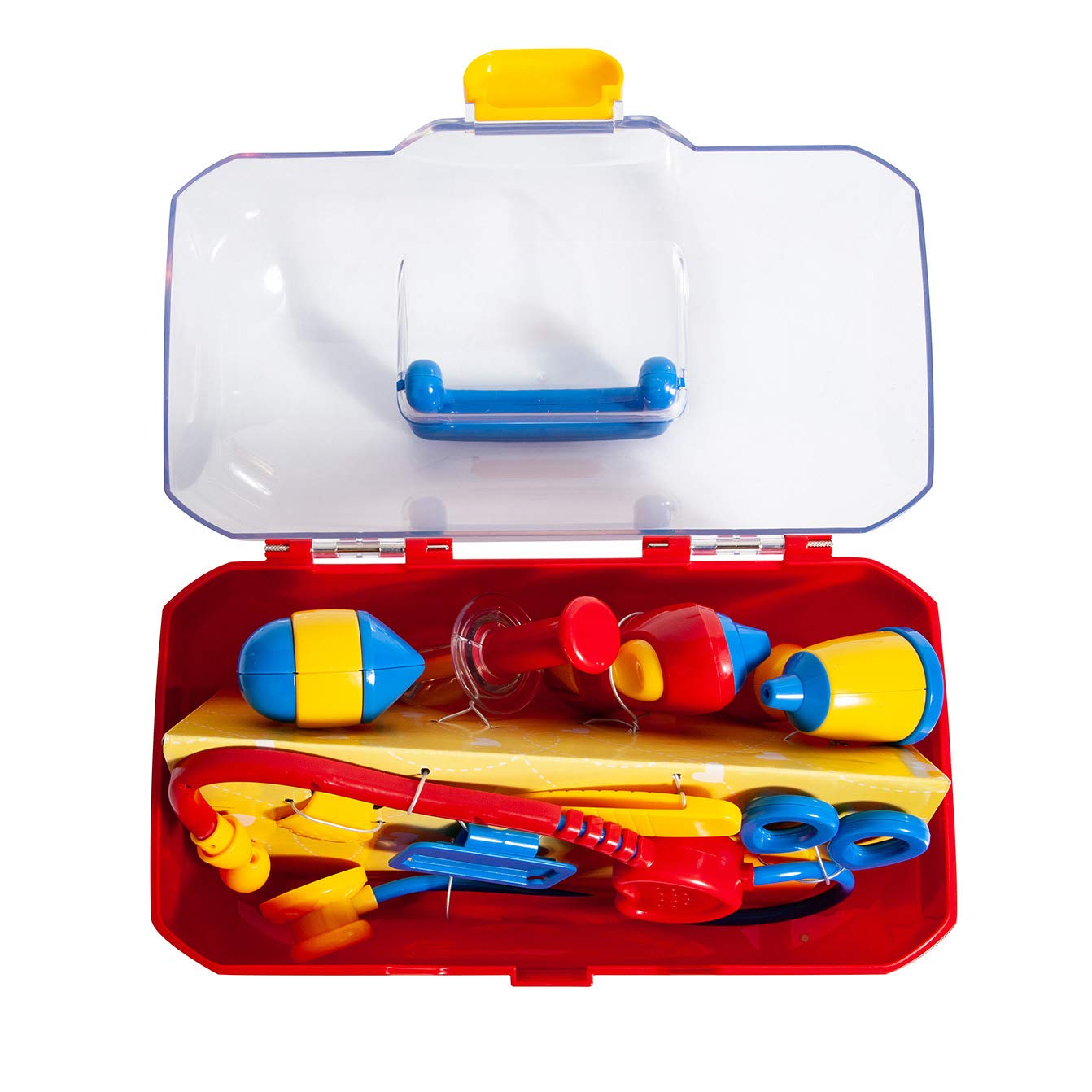 Bayer Design Valigetta da Dottore, Medico Kit con Accessori, Gioco di Ruolo Bambini, 34 Pezzi
