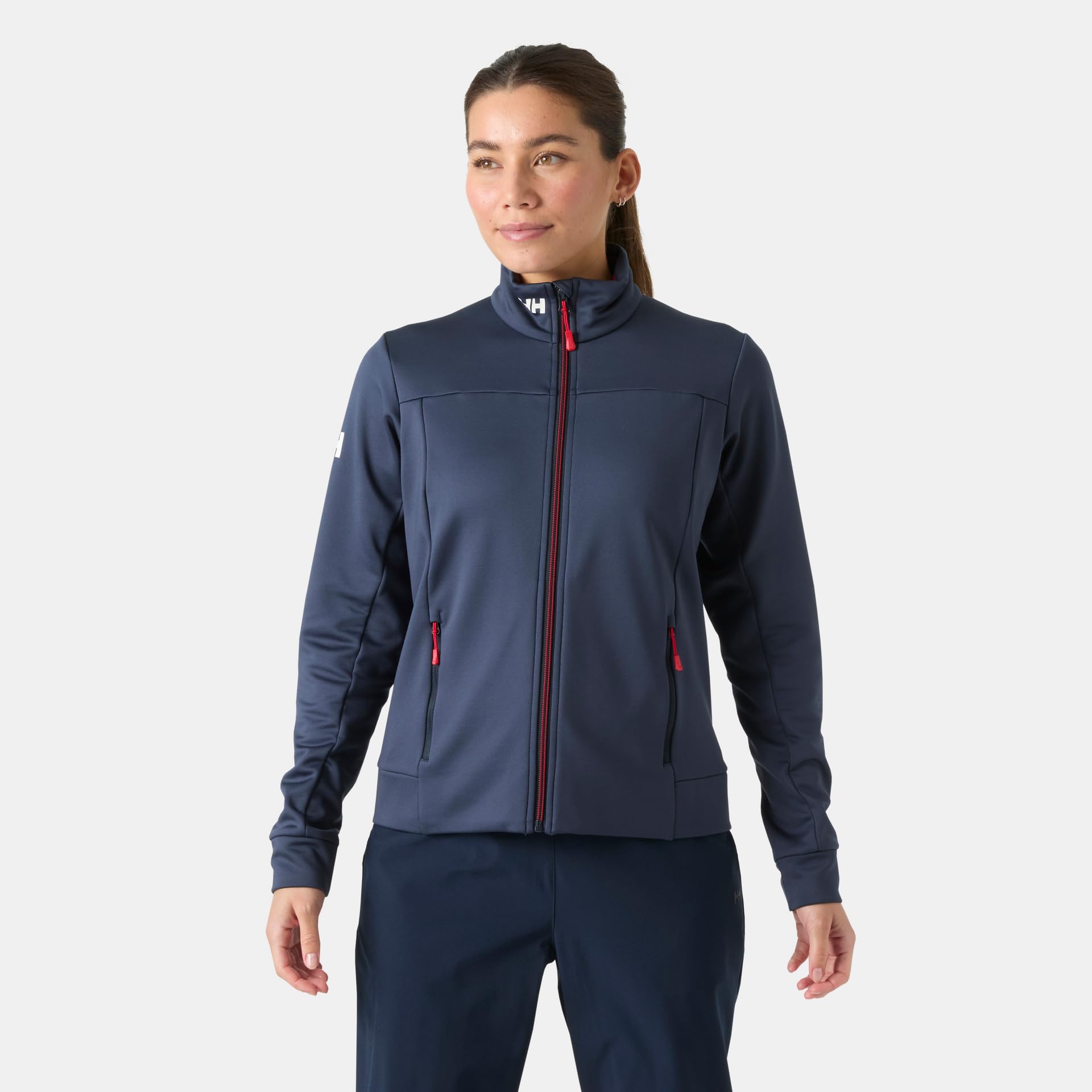 Helly Hansen Giacca in Pile da Donna W Crew Navy, XS