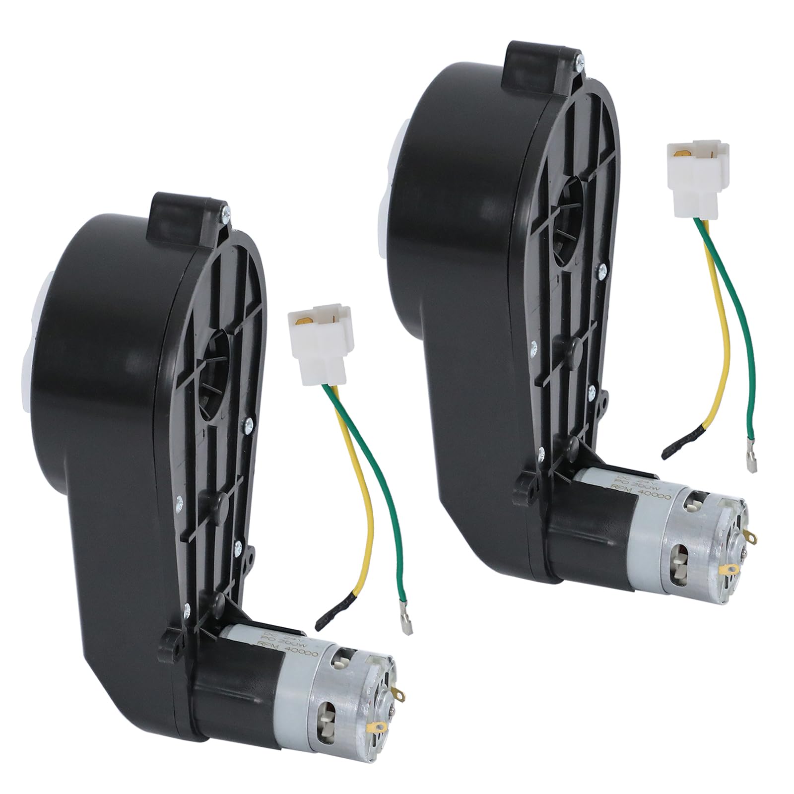 24 V RS550 - Scatola di trasmissione motore elettrico, 2 pezzi, 40000 giri/min, motore elettrico, cambio per auto dei bambini, giocattolo di ricambio