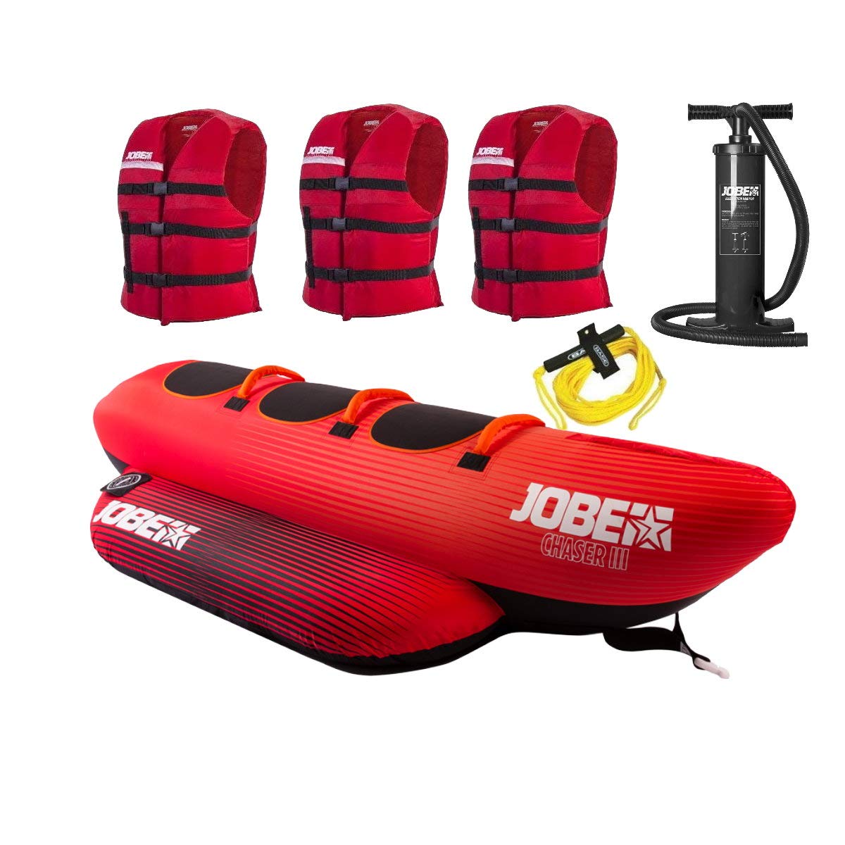 Jobe Chaser 3 personas Plátano FUN Tube Package
