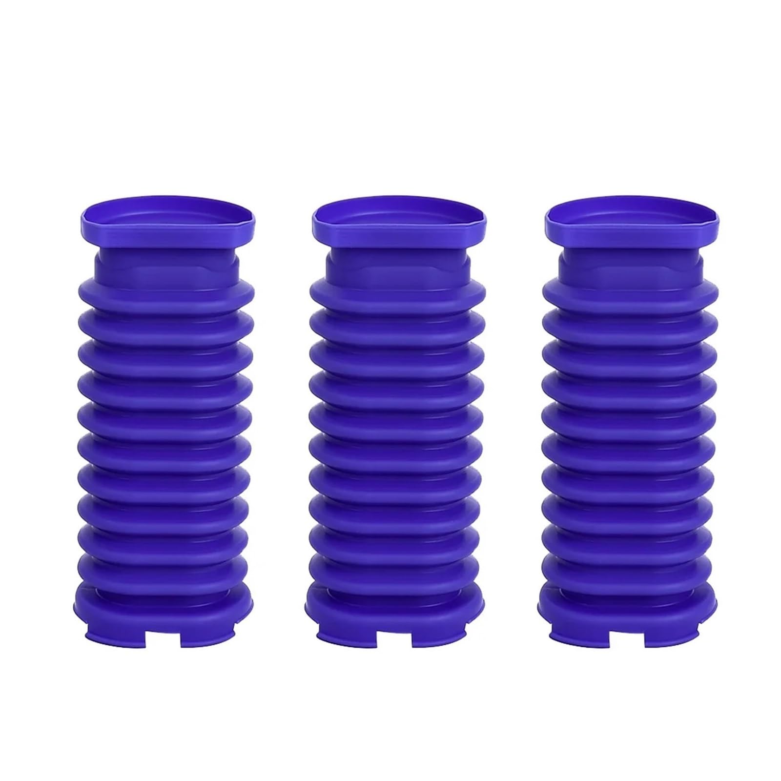 5pc Roller Suction Head Hose Part, Compatible for Dyson，Vacuum Cleaner V8Slim/V10Slim/V12Slim / SV18 / SV20 / SV10K Blue Hose Accessory(3pcs)