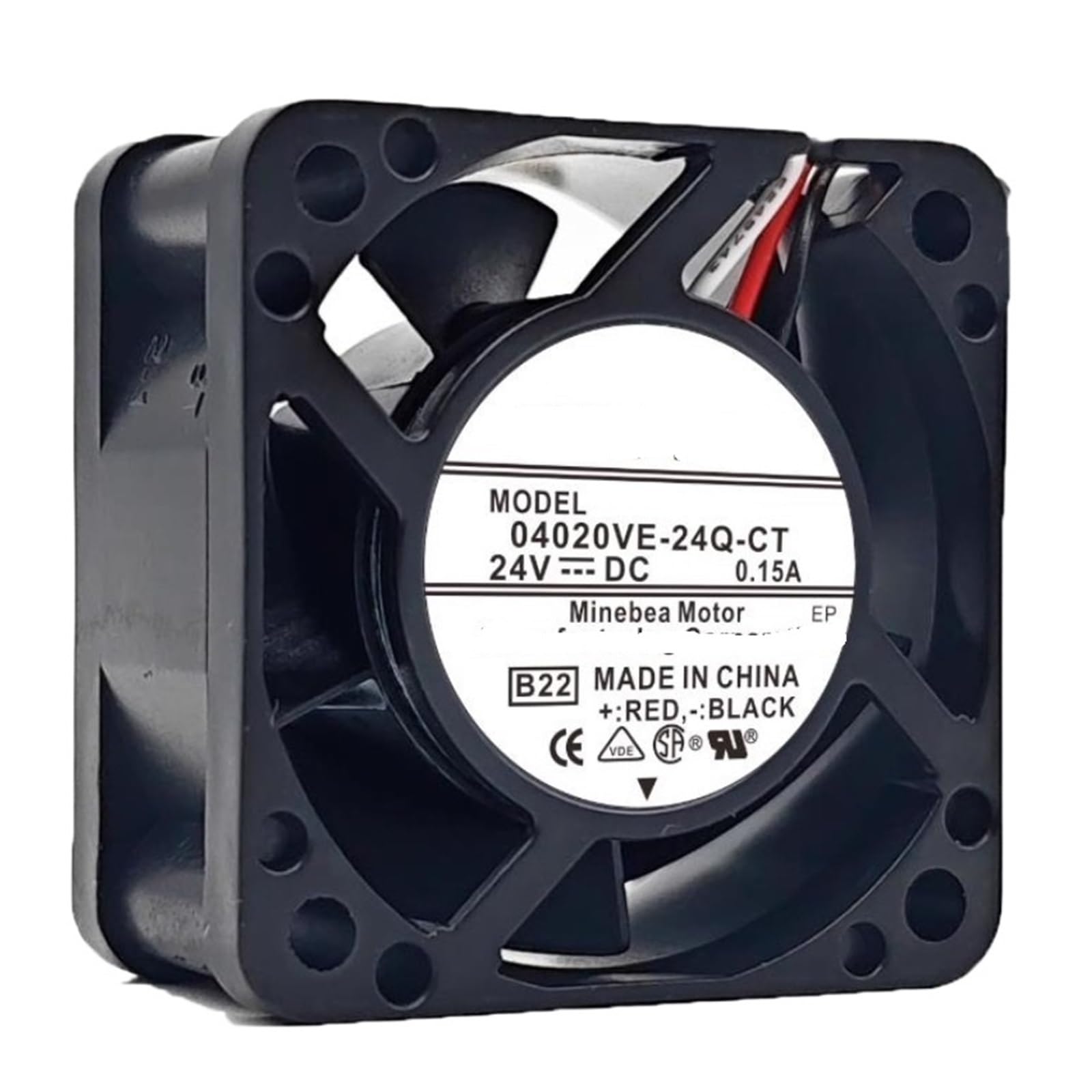 TPKMVGAP 04020VE-24Q-CT 24V 0.15A Cooling Fan 4020 4cm 40 * 40 * 20MM