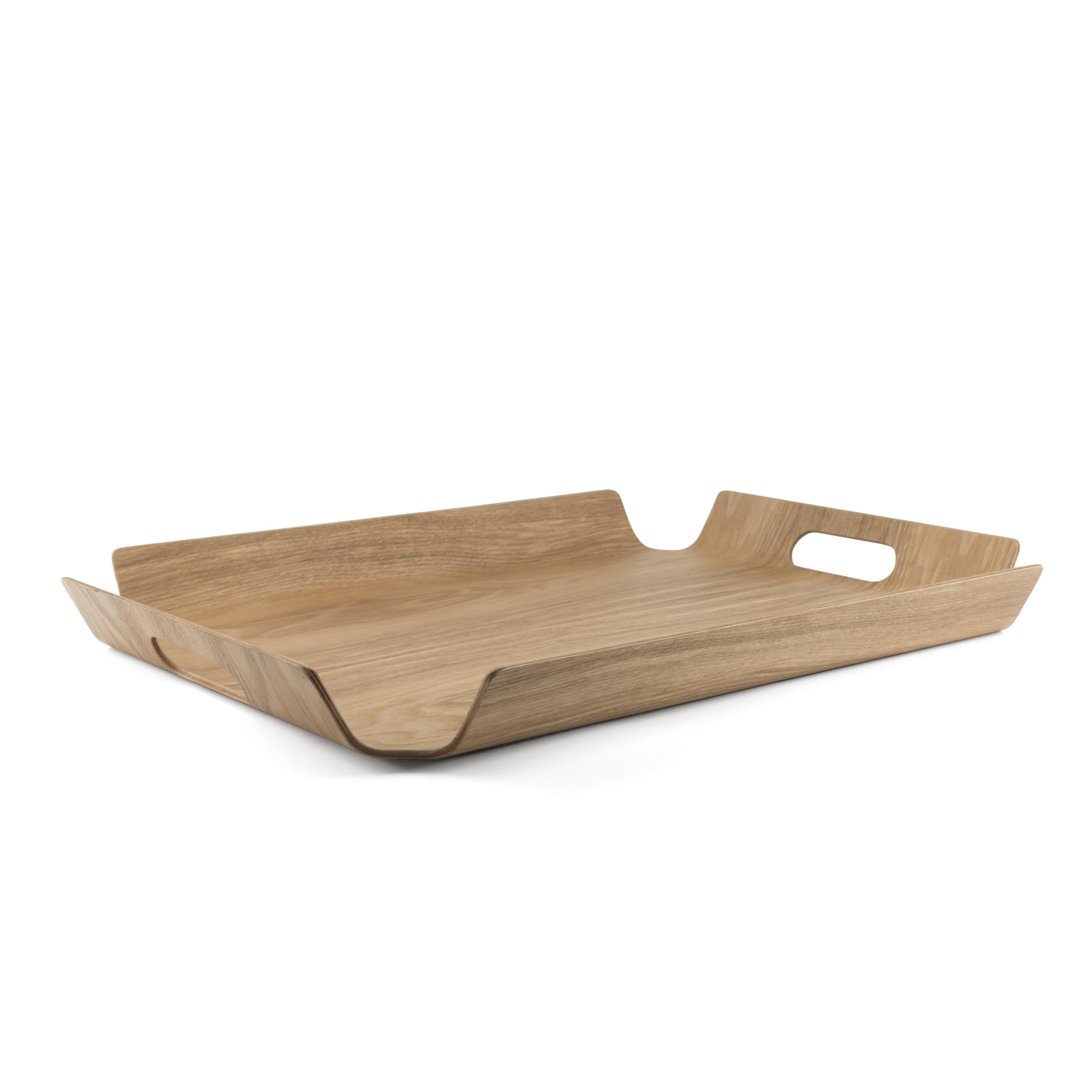 Bredemeijer Plateau Rectangulaire Madera - Bois clair, 287x398x44 mm, 2 poignées