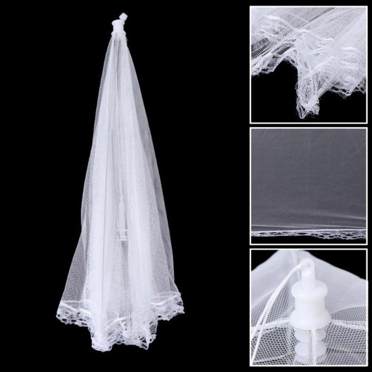 12pcs Pop Up Mesh Food Tent Umbrella Collapsible and Reusable Food Covers for Outdoor Parties Picnics Camping and Bbqs Keep