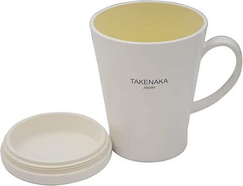 Miniatura 2 de TAKENAKA Taza con tapa de Bento Box de Japón (blanco coco)