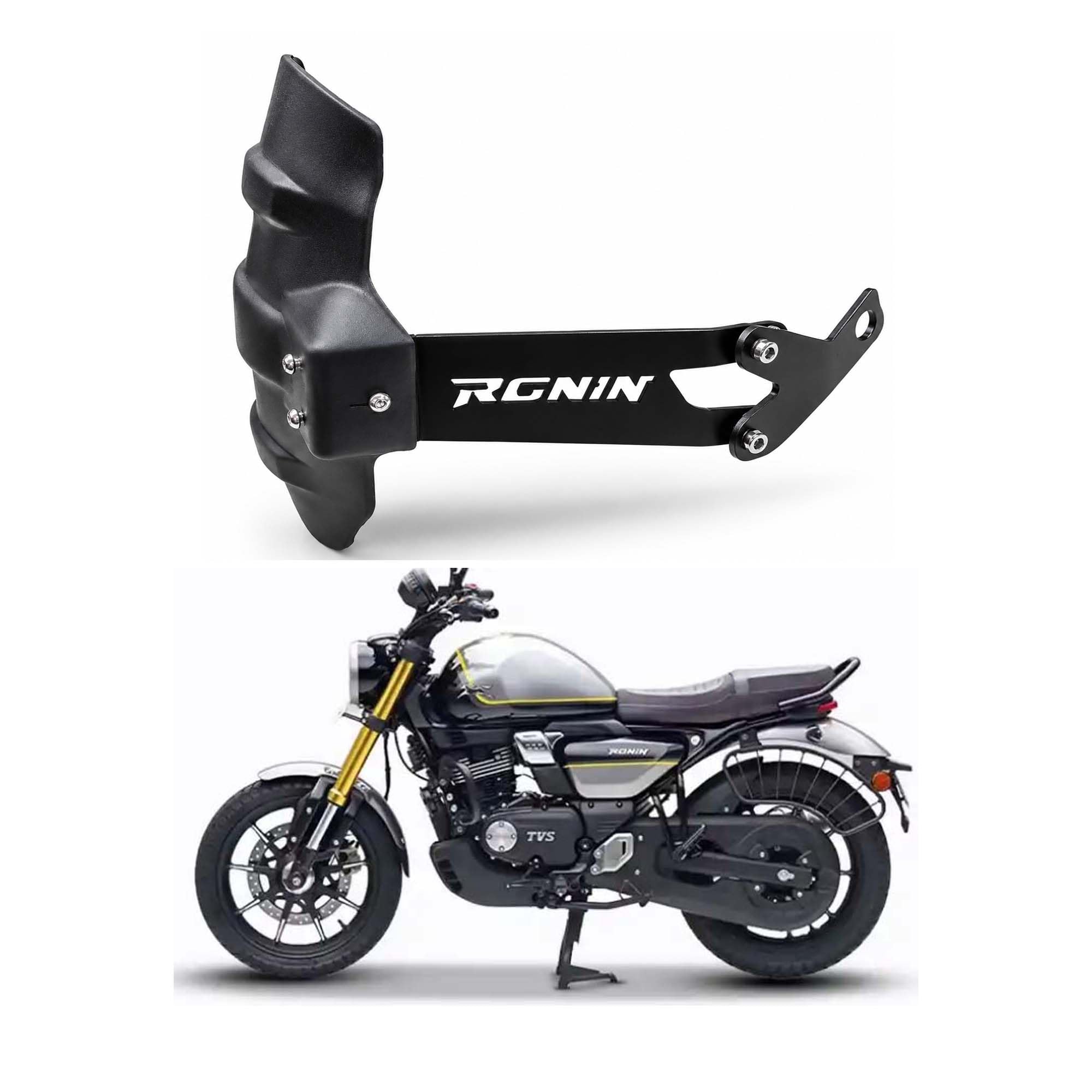 Bike Tyre Hugger Guard for TVS Ronin 225 BS6 - Image 1