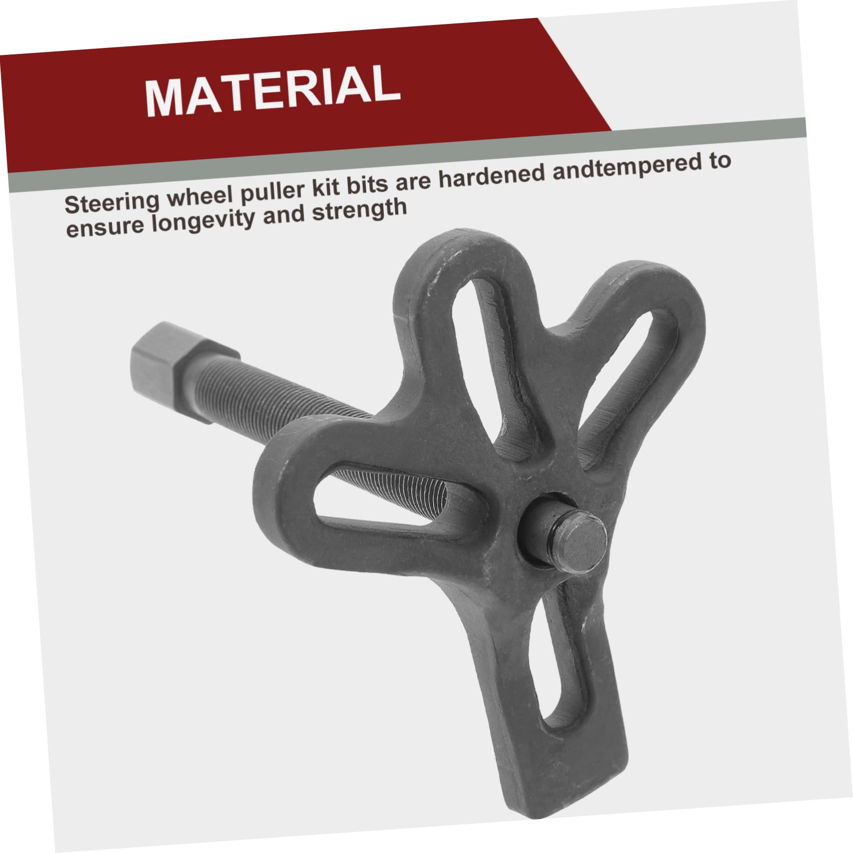 ABOOFAN Professional Automotive Tools 13-piece Steering Wheel Remover Set Harmonic Balancer Puller