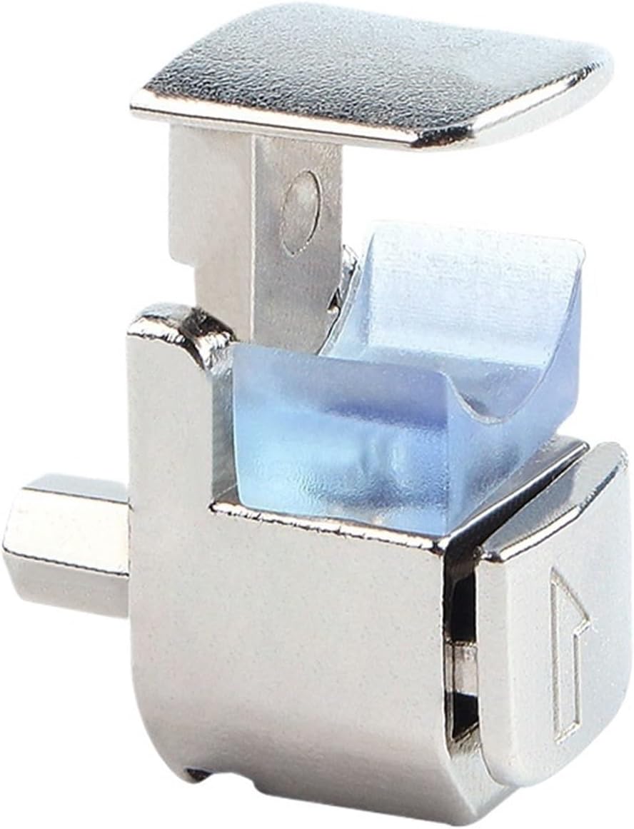 亜鉛合金キャビネット調節可能なガラスクランプパーティションホルダー家具スプリントブラケット1個