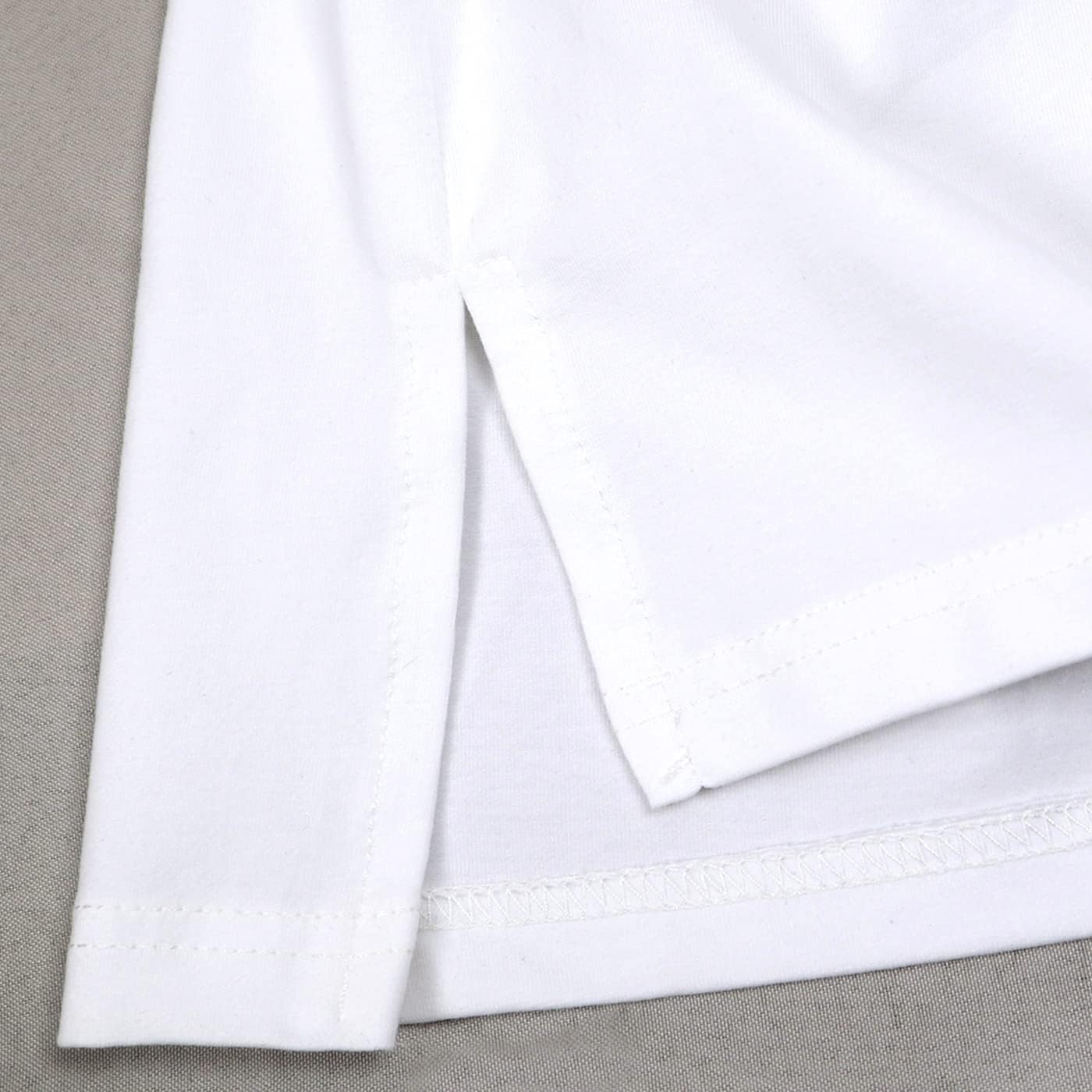 Button Shirt Extender Mini Length Tops Extension Stretch Layering Fake Top Lower Sweep - Image 4