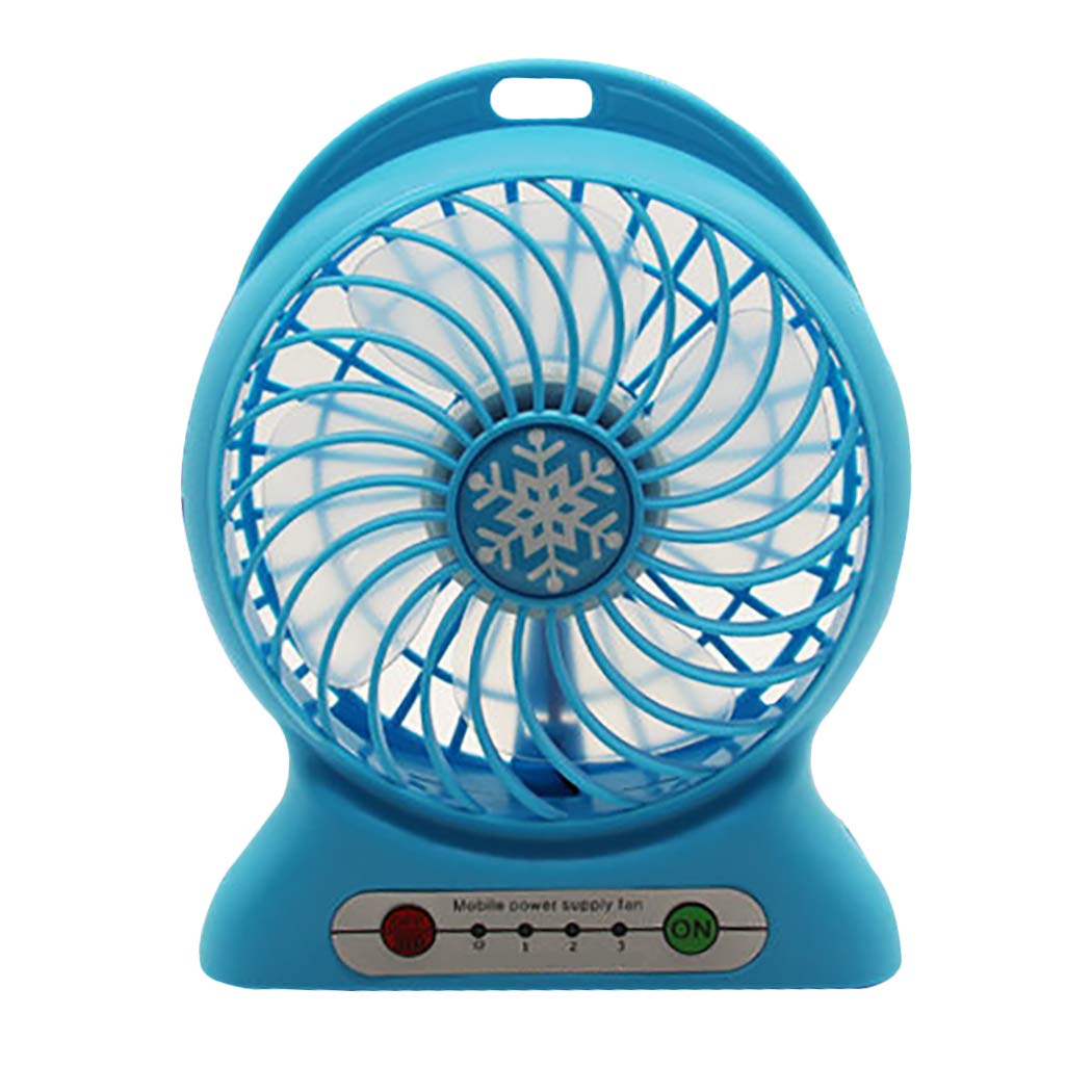 Dorakitten Mini Fan USB Powered Portable Personal Handheld Fan Electric Fan with LED Light for Home or Travel Mini Electric Fan Handheld Electric Fan