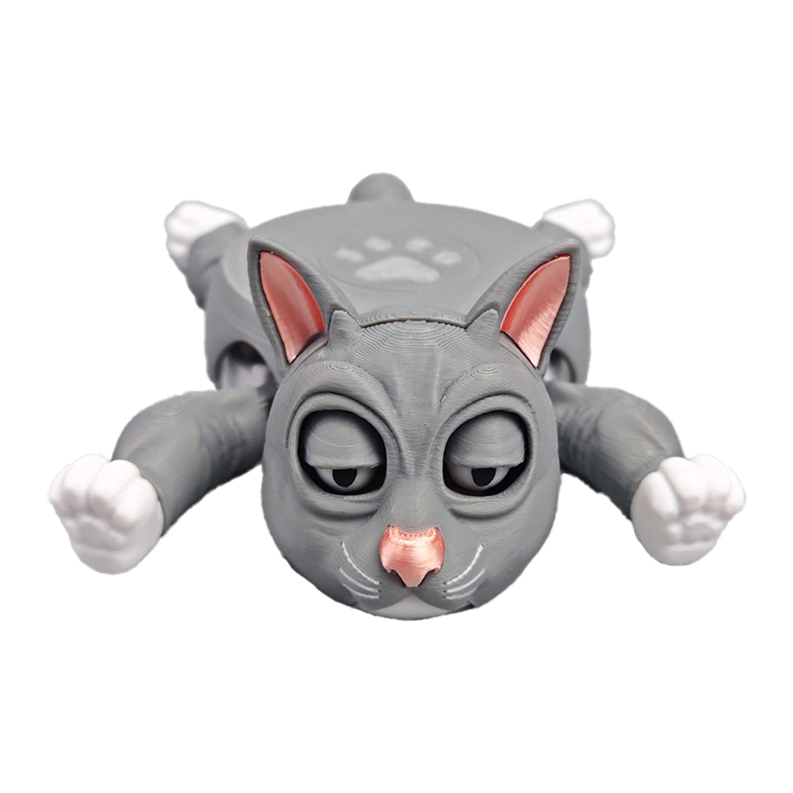 Cats Coasters Stress Reducing Toy Desktop Decorations Drink Creative Open Eyed Drink Cup Pad Enduring Funny Cats