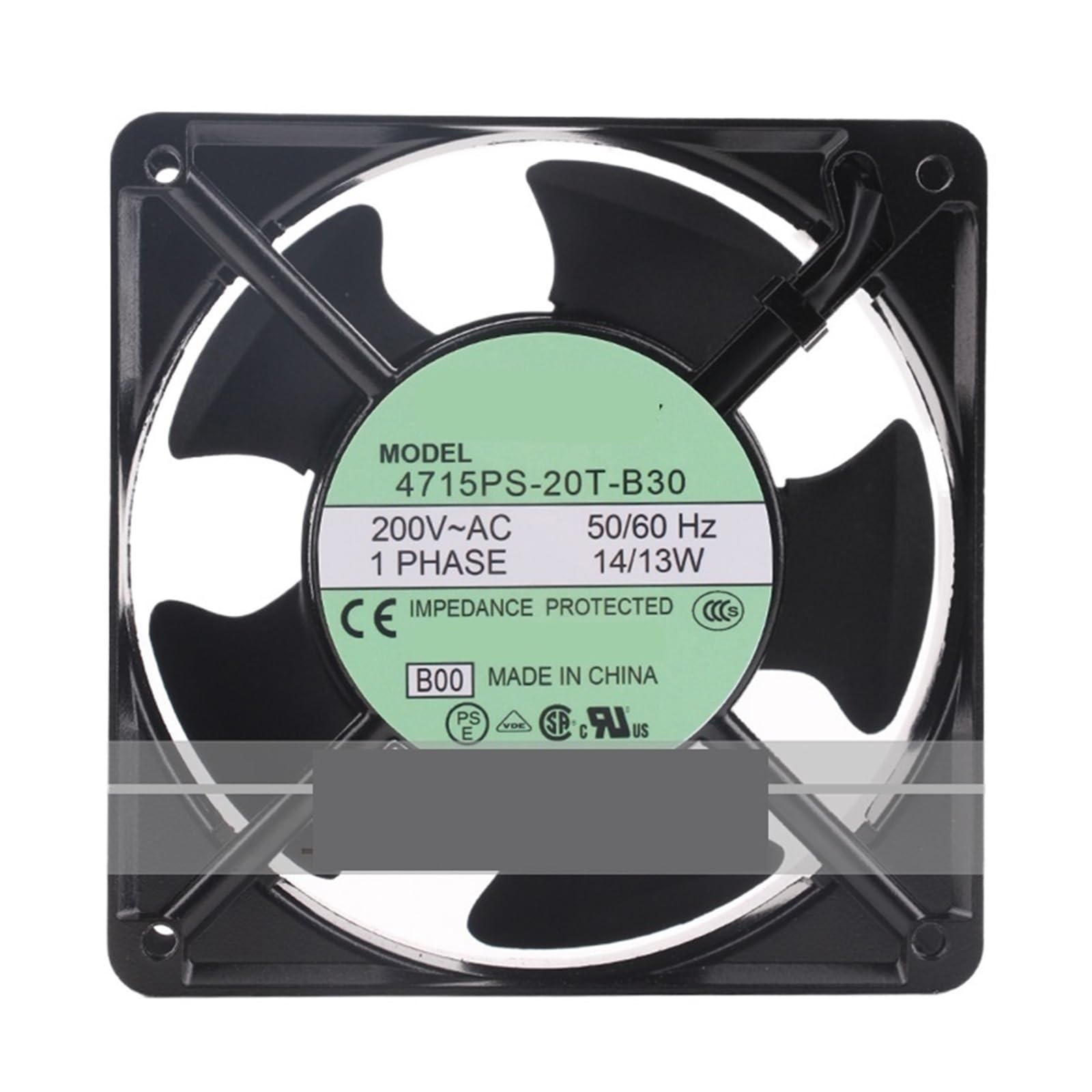 YMUGUEGH 4715PS-20T-B30 200V 14/13W 12038 220V cooling fan