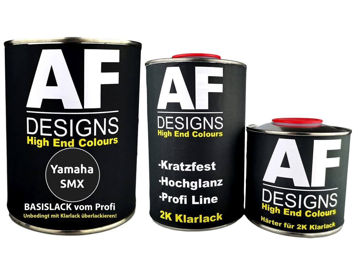 Alex Flittner Designs 1,25 Basislack Set für Yamaha SMX Black Metallic