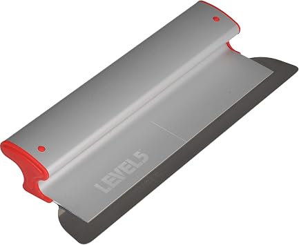LEVEL5 16-Inch Skimming Blade | Precision 0.3mm German stainless steel blade insert replaceable, ergonomic aluminum blade profile | 4-916