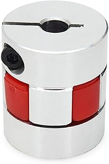 ZHENGGF-CPL Coupler Plum Clamp Coupler D40 L55 Aluminum Flexible Shaft Coulping for CNC Motor (Inner Diameter : 8x10)