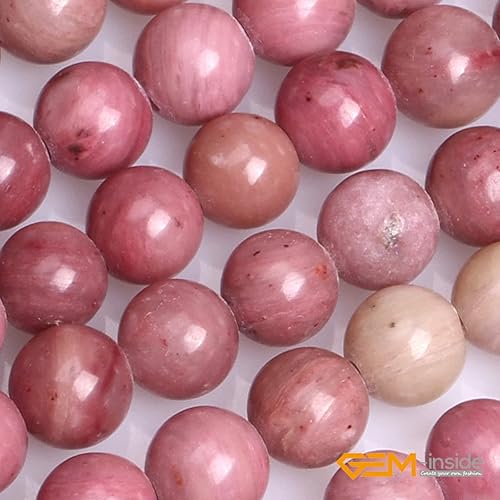 Miniatura 49 de GEM-Inside - Cuentas sueltas de piedra de lava negra natural de 0.315 in para hacer joyas, 15 pulgadas Cordierita de grado A