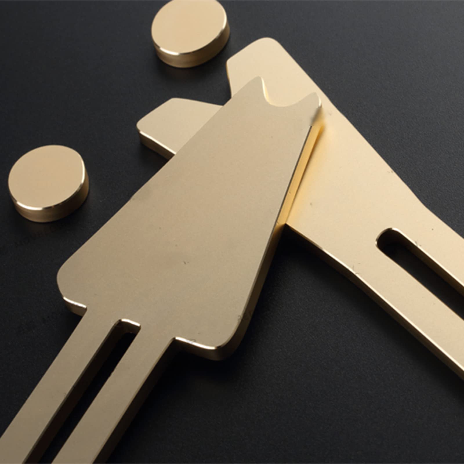 Toilettenschilder for Männer und Frauen, aus gebürstetem Aluminium, Badezimmer-Türschild-Dekor, for Büros, Geschäfte Restaurants,Toilettenbeschilderung(B)