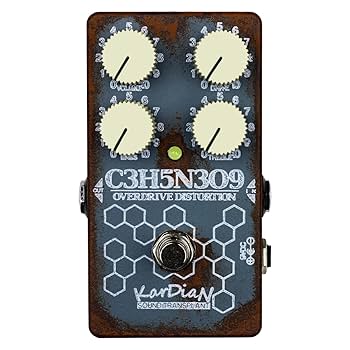 Kardian C9H13NO3 オーバードライブ・ディストーション Amazon | KarDiaN カージアン エフェクター オーバードライブ