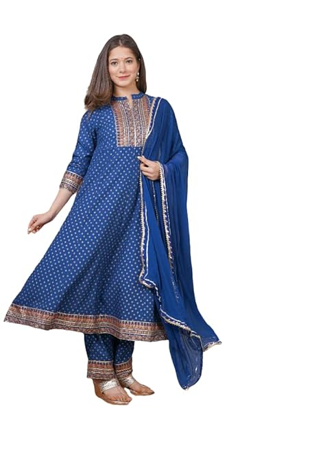 Rayon Printed Kurta Set