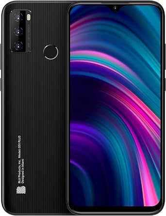BLU G51 Plus | 2021 | All Day Battery | Unlocked | US Version | | 4/64GB | Black