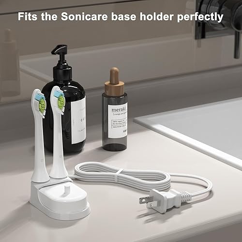 Miniatura 4 de BENSN Base de cargador compatible con cepillo de dientes eléctrico Philips Sonicare 4100 5300 5100 1100 2100 3100 6500 7500, 3000 4000 5000 6000