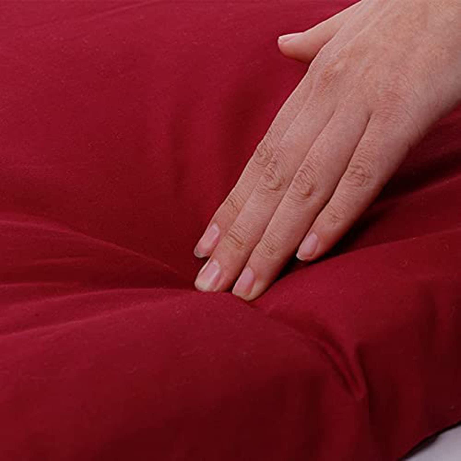 Cojín Cómodo para Silla de Ruedas con Respaldo, Cojín para Silla de Ruedas en Forma de T, la Presión Alivio del Dolor para Reducir la Tensión en la Espalda Lavable