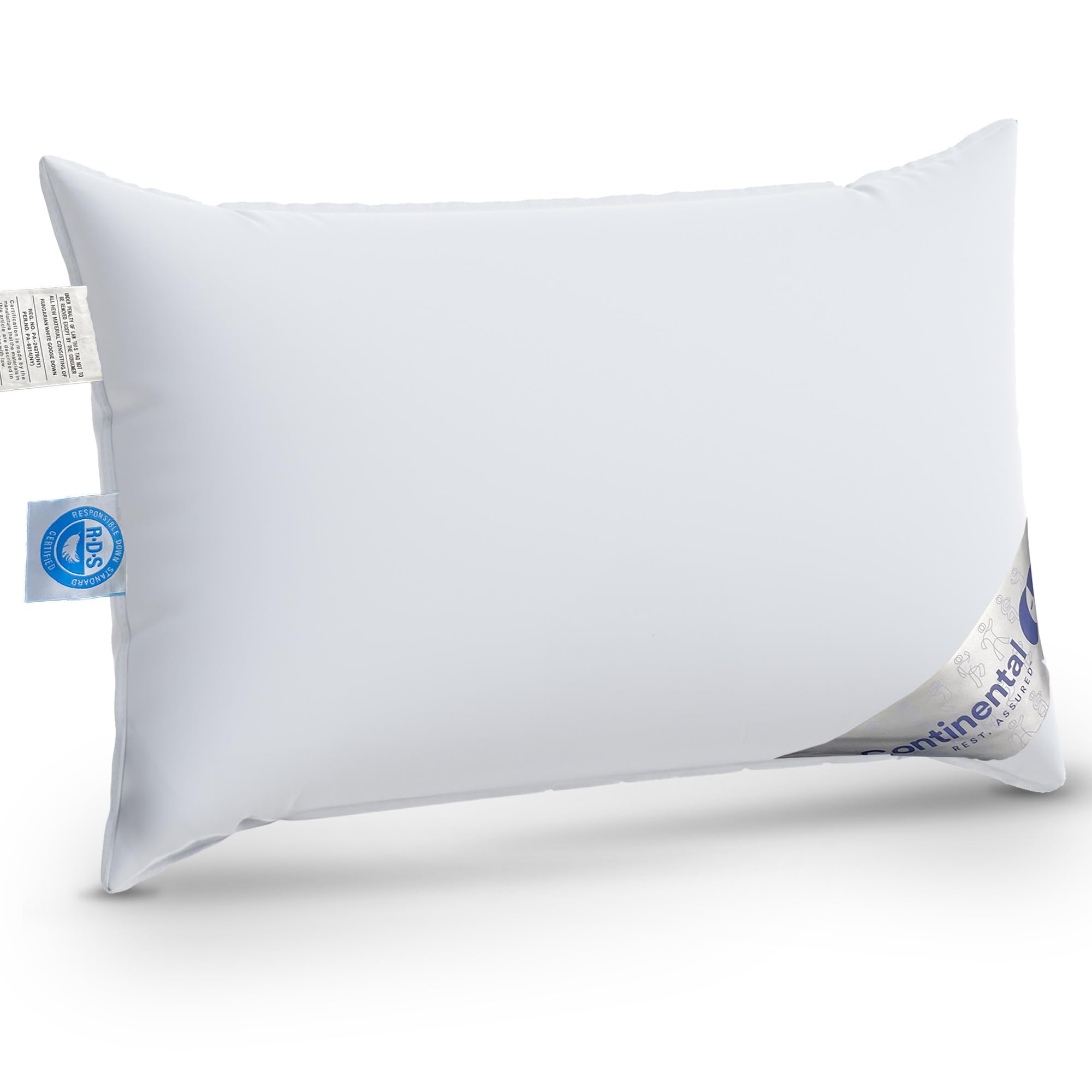 Continental Bedding Child Pillow - Luxurious Microfiber Cooling Pillow for Children - Machine Washable Childrens Pillow 13x18 Inch